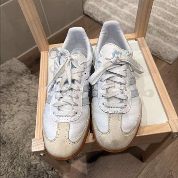 Adidas Sambas Light Blue Stripes - Picture 3 of 5